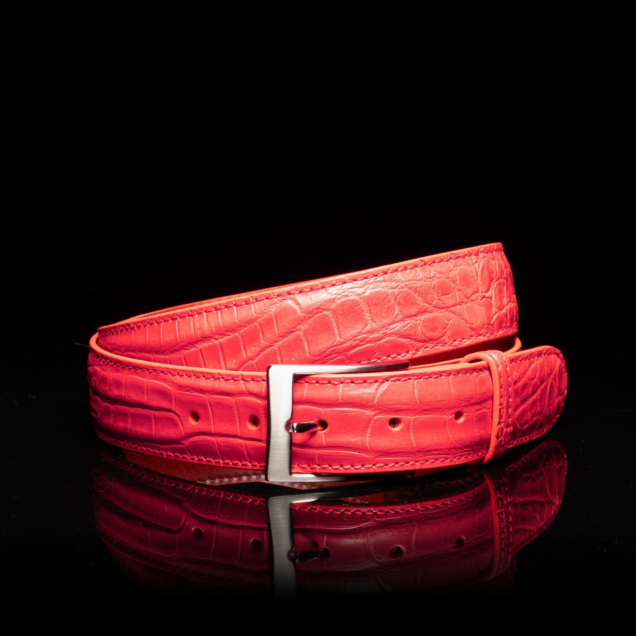 Genuine American Aligator Belt 35mm - Will Leather Goods